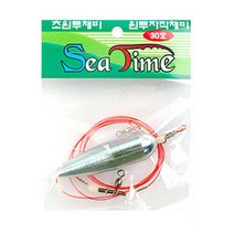 초원투 자작채비 천평 묶음추 씨타임 원투 채비 봉돌, 35호