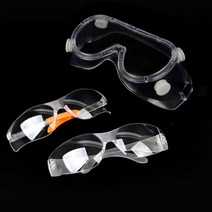 목공방 공예용 가벼운 실리콘 고글 투명고글 보안경, 제품선택, 안경형 디자인