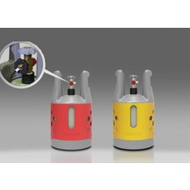 5kg 가스통 휴대용 LPG가스통 여행용 캠핑용 버너, 2023년 6월, 옐로우