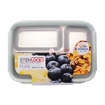 스텐락 스텐304 찬통 퓨어 멀티직사각 3호 700ml, 단품