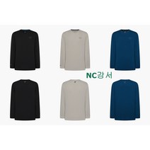 네파 남성 Polartec® Power dry 소재를 활용하여 피부에 닿는 안쪽은 흡습 기능이 우수하여 땀을 빠르게 흡수하는 남성 긴팔 라운드 티셔츠 7H55302_GS