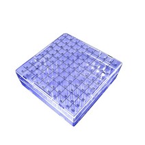 바이오피스 클라이오 박스 cryo box 100 holes 크라이오 냉동 저온 냉장 hole vial 재질 액체 질소 보관 rack 바이알
