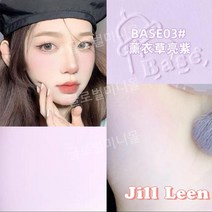 JILLLEEN 홍당무 황갈색 윤곽 질린 보라색 뺨 파란 여자 블러셔 쿨톤, 9 Base03라벤더브라이트퍼플