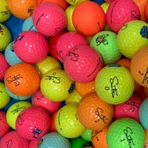 세인트나인 컬러혼합 골프볼 30알 A+ 등급/ 여성골퍼 선호도, 세인트나인 컬러 A급 30알