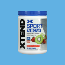 [5일내배송] 엑스텐드 BCAA 아미노산 헬스 보충제 딸기키위 454g 운동전후 섭취 근육강화, 1개