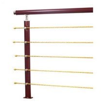 안전 난간대 난간 손잡이 계단 안전바 핸드레일, 브라운