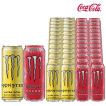 몬스터 에너지 시트라&파이프라인 355ml X 각12캔(총24캔) 에너지음료 탄산음료 에너지드링크 음료수, 24개