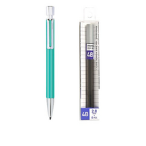 모나미 153 네오 홀더 샤프 AQUA FRESH 2.0mm + 모나미 홀더 샤프심 4B, 혼합색상, 4세트