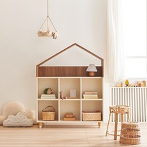 소르니아 뉴수플레 하우스형 아기책장 어린이책장, 02. 2X3하우스책장, 아이보리