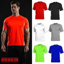 기타브랜드 DRSKIN 남성 반팔 루즈핏 나그랑 티셔츠 트레이닝 스포츠 웨어