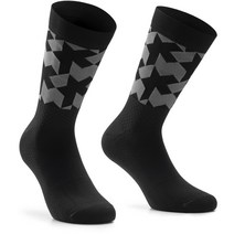 Assos 아소스 자전거 양말 모노그램 Evo 블랙, 0