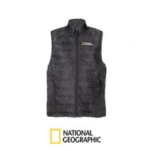 설날특가 이월상품 내셔널지오그레픽 패딩조끼 조끼패딩 착샷O