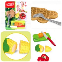 와플싹뚝 주방 요리 소꿉 놀이 여아 유아 여자 장난감 / 아기 씽크대 어린이집 교구 세트 마트놀이, p본상품선택P