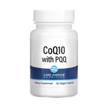 Lake Avenue Nutrition 레이크에비뉴 PQQ(피롤로퀴놀린퀴논)함유 CoQ10 100mg 베지 캡슐 60정