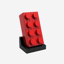 레고 2x4 레드 브릭 레고 Buildable 2x4 Red Brick