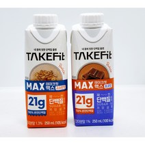 테이크핏 맥스 250ml 초코맛 12개 + 고소한맛 12개, 12세트