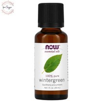 Now Foods 나우 푸드 에센셜 오일 100% 퓨어 윈터그린 30ml1fl oz, 30ml(1fl oz)