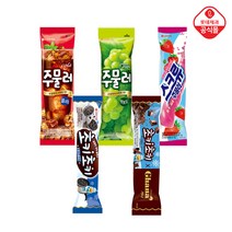 [롯데제과] 쭈쭈바 30개 혼합 선택구성(스크류 주물러/주물러 콜라/쵸키쵸키 쿠앤크/쵸키쵸키/주물러 청포도), 스크류 주물러*30개