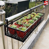 JS리빙 원목 화분받침대 화분정리대 화분 선반 인테리어 다육이 거실 화분대 화분다이 베란다 화분진열대 화분걸이대 거치대 블랙 디자인 [모델명: 877*MABFUW*BAMBI], BAMBI 화분걸이 6.5cm