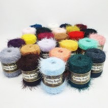 니트펫 / 프리티 엔젤(Pretty Angels) /솔잎사 날개사 부드러운 실 특수실 / 10 + 1 행사 - 구매 금액대별 사은품 증정, 102. 블랙