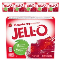 젤오 젤라틴 디저트 스트로베리, 단품, 6개