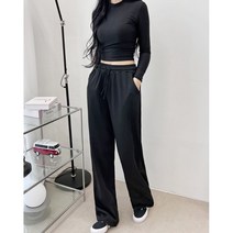 희희상사 와이드핏 트레이닝 팬츠 스웨트 츄리닝 블랙 그레이 회츄 회색 쭈리 밴딩 운동복 무지 여성 바지 홈웨어 와이드 핏