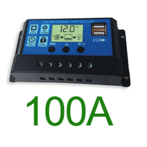 태양광 컨트롤러 충전기 태양전지 간편 50A 60A 80A 100A 전문 태양 전지