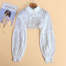 넥케이프 목 카라 여성 케이프 넥 페이크 남성 니트 레이스 골프 빅사이즈