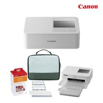 캐논 셀피 CP1500+인화지 RP-108(108매) 잉크포함+셀피 가방 / 포토프린터 사진 인화기, 화이트+인화지 RP-108(108매) 잉크포함+가방