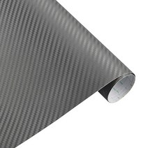 자동차래핑 3m랩핑지 30x127cm 3d 탄소 섬유 비닐 필름 자동차 스티커 방수 랩, 회색, 10x127cm