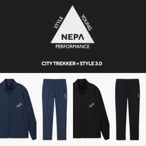 네파 자외선차단/냉감/신축성/운동/등산/남성 한여름 AVEC 아베크 트레이닝 세트 7I36221 / 7I36321