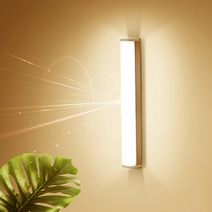 LED 충전식 무선 자석 스마트 인체감지 센서등 조명 수유등 심플 무드등 간접조명 50cm, 10cm, 10cm_웜화이트