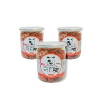 닥터펫 강아지 연어 큐브 통 훈련간식 200g, 3개