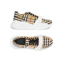 Burberry [명품]버버리 21FW REGIS 로우탑 스니커즈 아카이브베이지 8046826