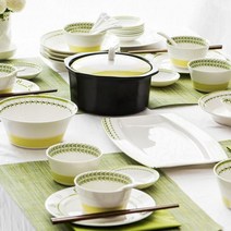 고급 예쁜 무늬 오븐용 4인 그릇 세트 중국풍 식기 셋트 + 젓가락 홈쇼핑 창고형 수입, 4인 세트 (12개), 4인 세트 (12개)