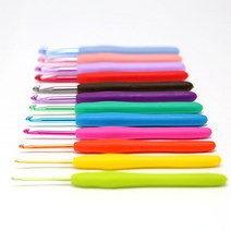 [니뜨] (단품)후르츠코바늘 [뜨개실도안증정] 뜨개도구부자재 고무코바늘, 6/0호(3.5mm)