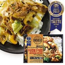 아워홈 온더고 우삼겹불고기덮밥 290g x 4팩, 4개