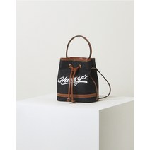 22FW [딜라이트] 헤지스 로고 자수 인디고 데님 드로우스트링 M HIBA2FE13N2