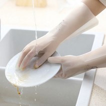 영그린 니트릴 고무장갑 아이보리-L, 1세트, 2개입