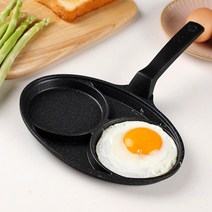 리빙패밀리 인덕션후라이팬 2구후라이팬 4구후라이팬 에그팬 프라이팬, 1개, 4구후라이팬(25cm)