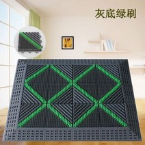 야외 발매트 업소용 매장 입구 현관 방진 대형 도어 매트, 900mmx1800mm, C