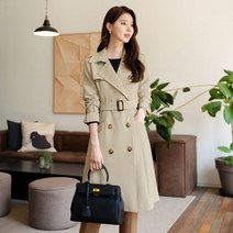 시크라인 마임 더블 트렌치 코트 CLLC-C-33