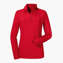 1920 SCHOFFEL LONGSLEEVE SAALBACH2 RED 여성 스키복 이너웨어