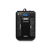 Cyber Power CP750 LCD 지능형 UPS 시스템 750VA/420W 8개 콘센트 소형, 750VA_UPS