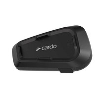 Cardo Systems 스피릿 오토바이 블루투스 통신 헤드셋 블랙 싱글 팩, Dual_Spirit