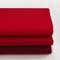 굿팡패브릭 20수 소프트 무지 레드계열 3종_1111 (5514011), 39.크림슨