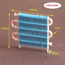산소용접기 휴대용 전기 레이저 용접기 CP1X4X92 미니 콘덴서 라디에이터 구리 튜브 핀 증발기 용접 기계 물 냉각 배기, CP1x5x92