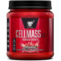 BSN CELLMASS 2 0 운동 후 회복 BCAA 크레아틴 및 글루타민 함유 - 수박 (50회분)