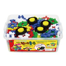 국민교육사 착한 뉴꼬마 천재블럭 박스형, 3호 (214pcs)