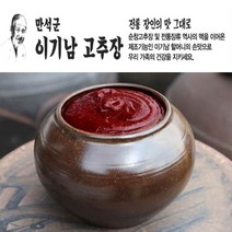 명인 이기남 순창고추장/ 찹쌀고추장 1kg, 1kg-1개
